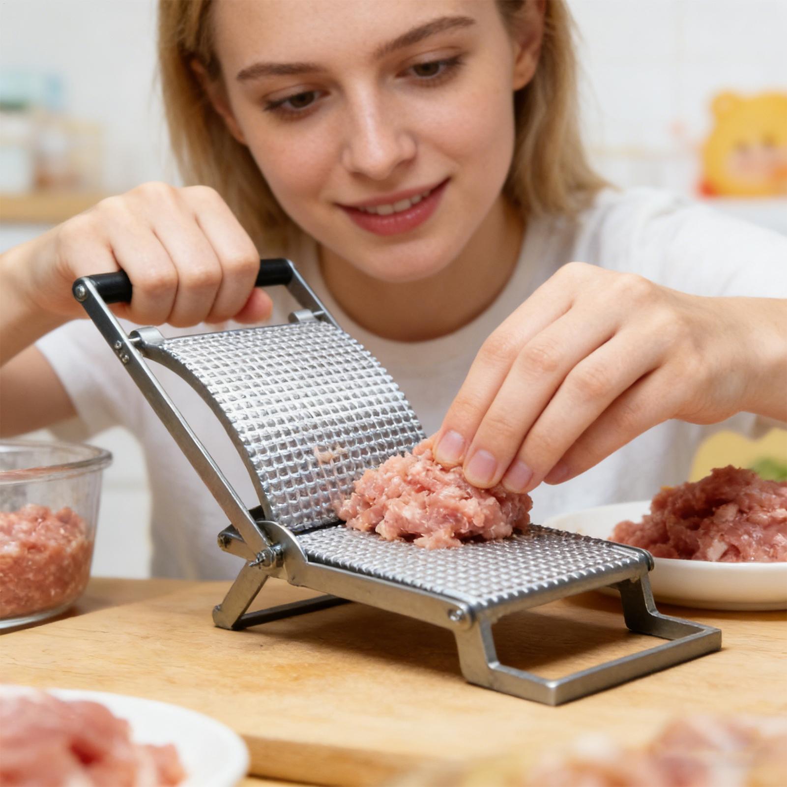 Meal Prep With Chicken - Fleischklopfer aus Edelstahl, manuelles Küchengerät, Fleischklopfer