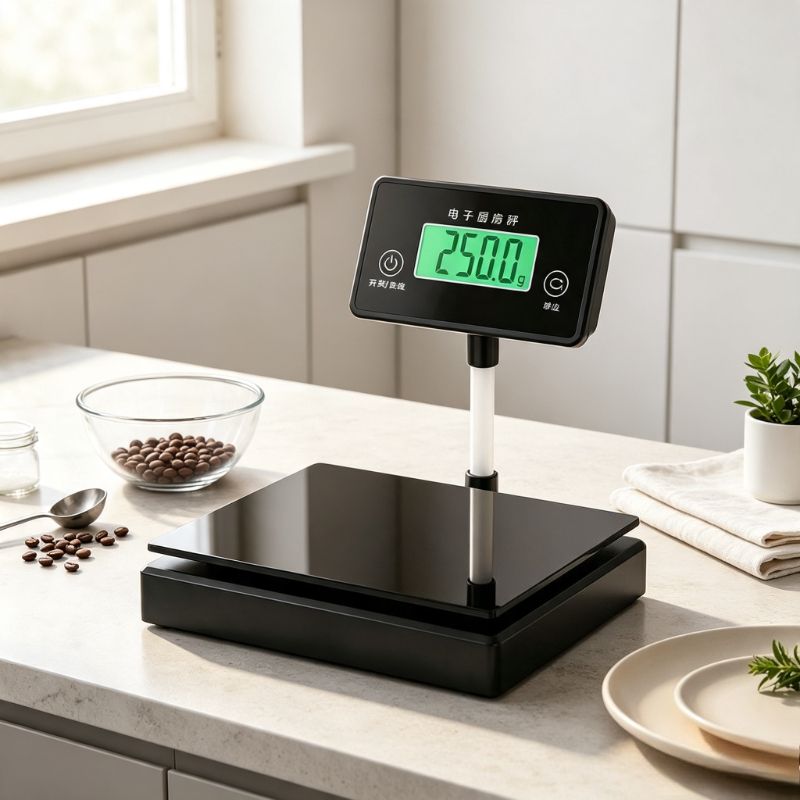 Portion Scale Digital - 0,1g Hochpräzise Digitale Küchenwaage mit Erhöhtem