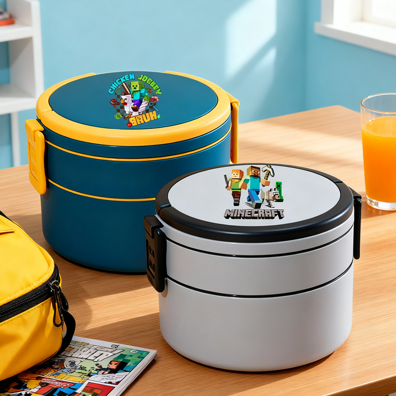 Doppelstöckige Lunchbox mit Mi – Meal Prep Microwave Bewertung und Preis
