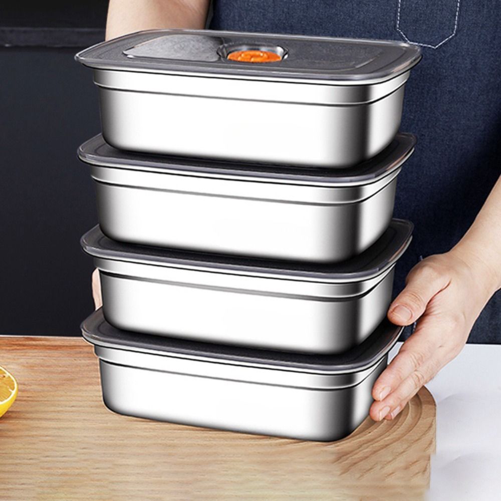 Edelstahl-Camping-Lunchbox, au – Meal Prep Microwave Bewertung und Preis