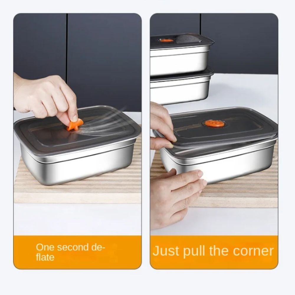 Edelstahl-Camping-Lunchbox, au – Meal Prep Microwave Bewertung und Preis