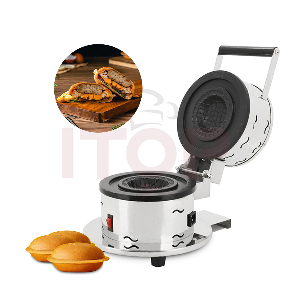 Wärmer Donut Panini Gelato Pre – Breakfast Sandwich Press Bewertung und Preis