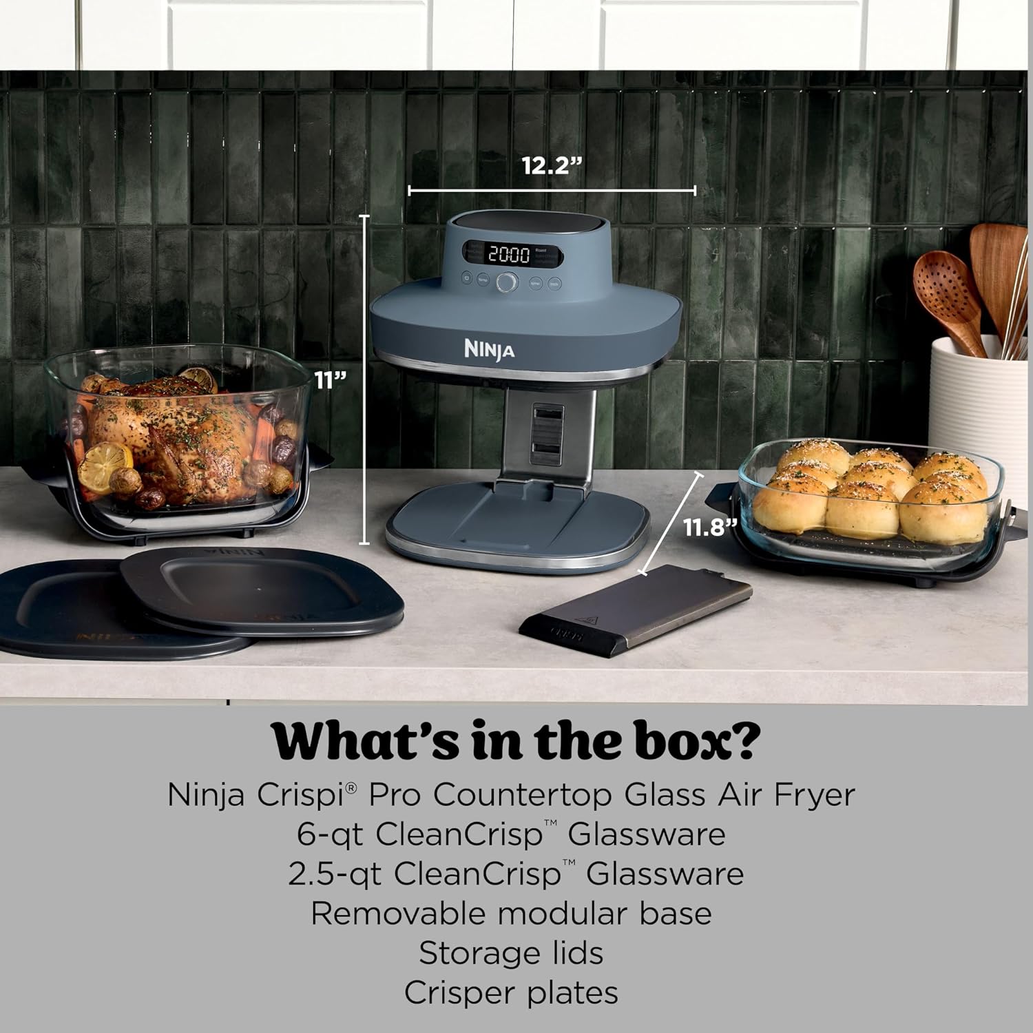 Ninja Crispi Pro 6-in-1 Glas-H – Meal Prep Microwave Bewertung und Preis