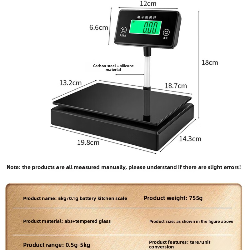 0,1g Hochpräzise Digitale Küch – Portion Scale Digital Bewertung und Preis