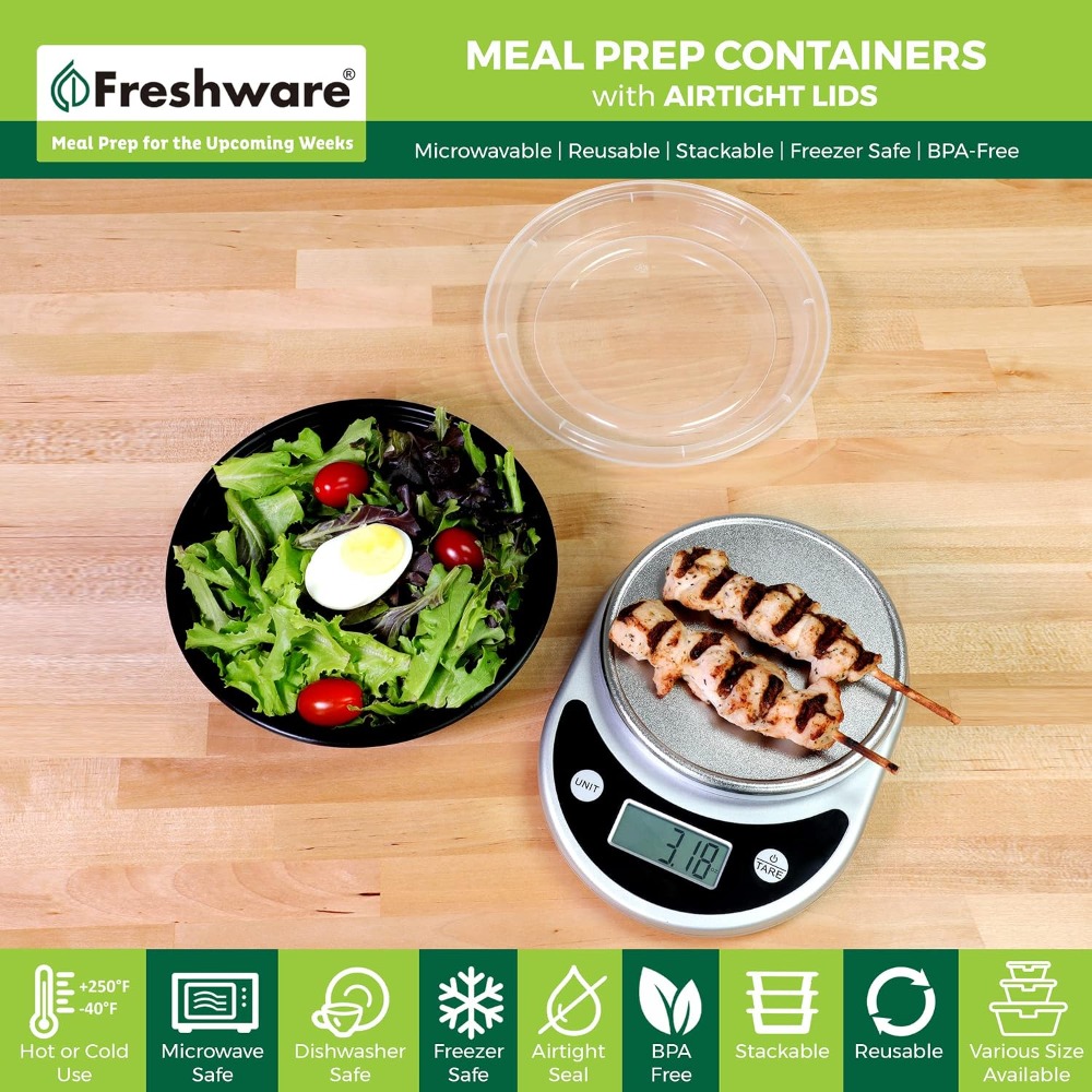 Meal-Prep-Behälter mit Deckeln – Meal Prep Microwave Bewertung und Preis