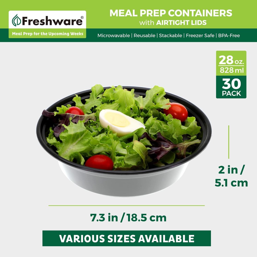 Meal-Prep-Behälter mit Deckeln – Meal Prep Microwave Bewertung und Preis